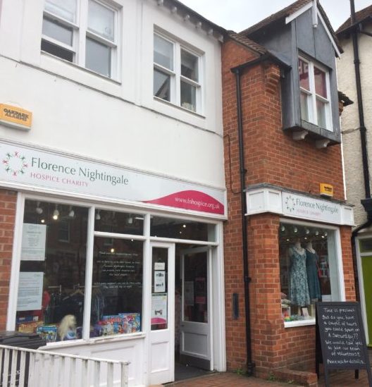 Florence Nightingale hospice Charity Shop Thame Town Council