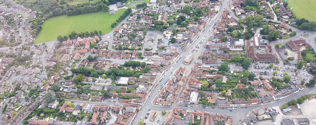 Thame aerial photo