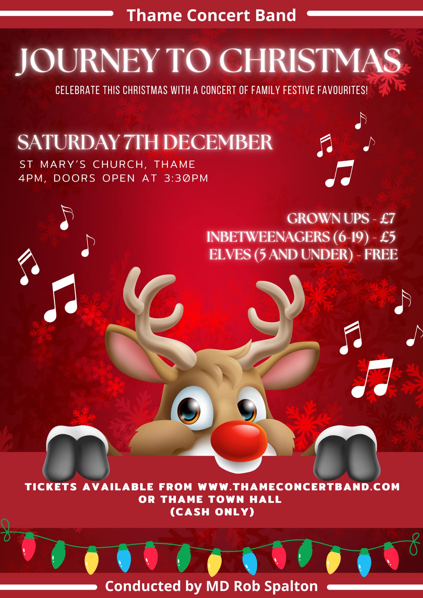 Thame Concert band,   "JOURNEY TO CHRISTMAS" Festive Concert