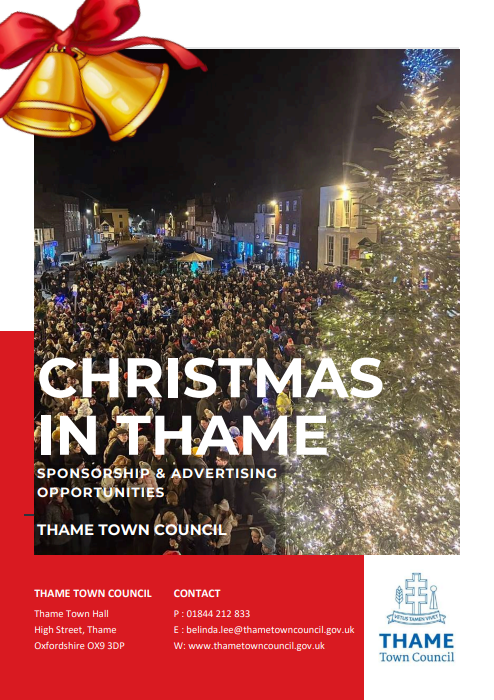 Christmas in Thame 2024 Sponsorships & Advertising Brochure