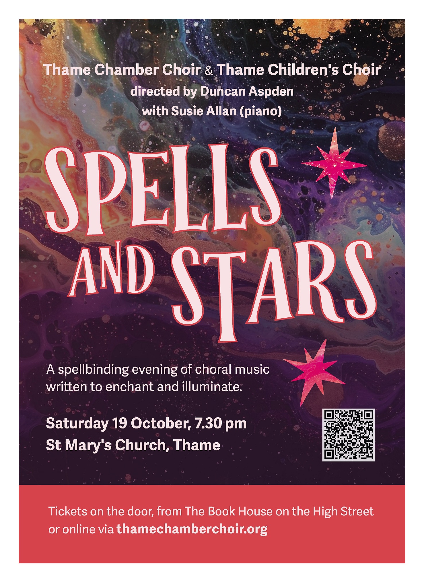 'Spells and Stars' - an enchanting evening with Thame Chamber Choir