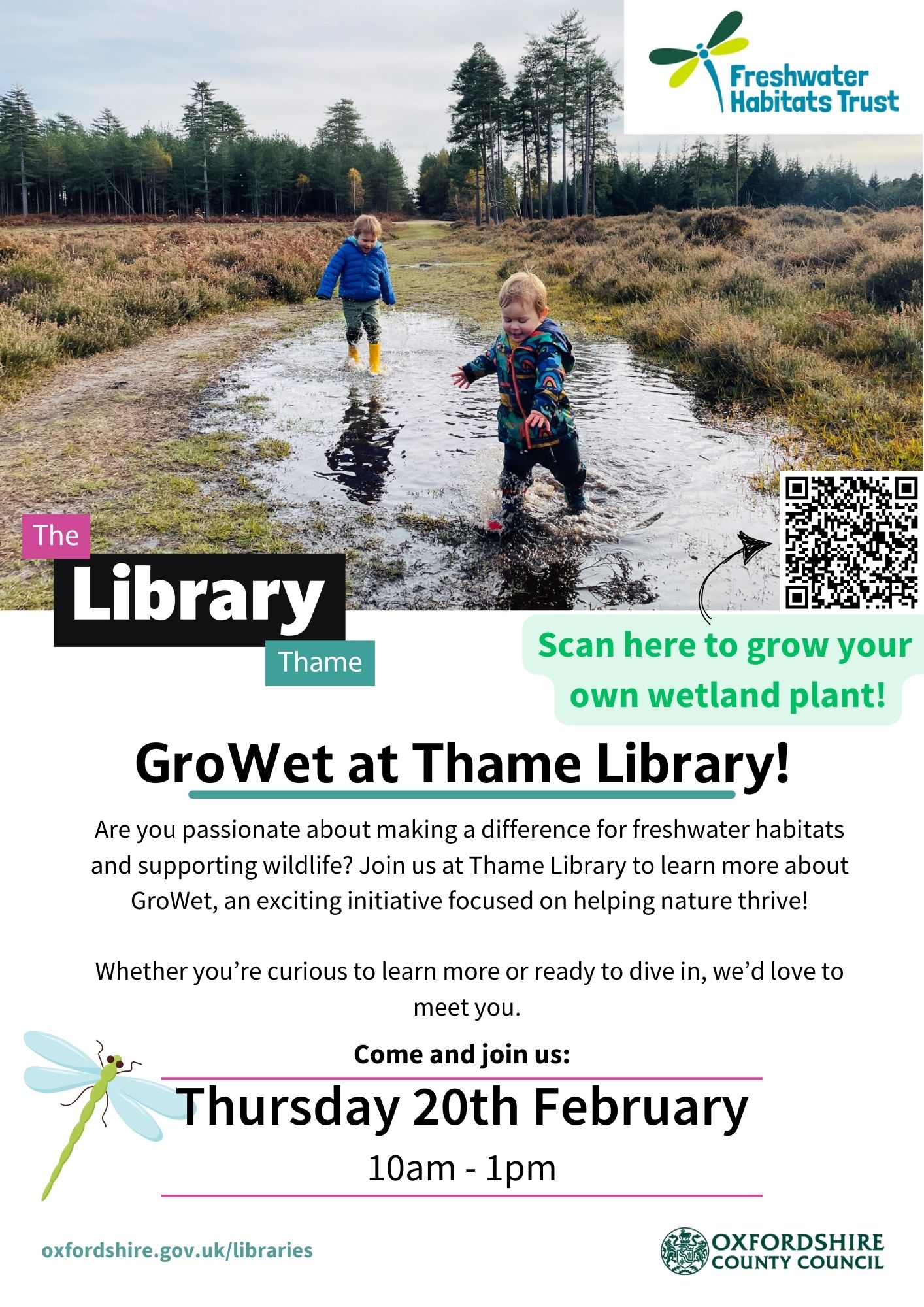 GroWet at Thame Library