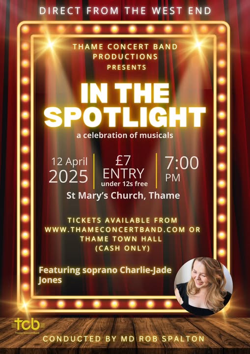 Thame Concert band,   "In the Spotlight" 12/04/2025 Concert